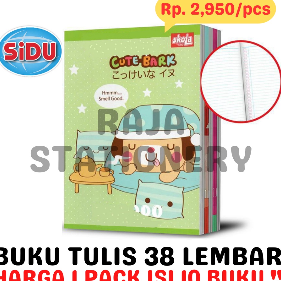 

Pilih Ini BUKU TULIS 38 LEMBAR GARIS A5 SKOLA BY SiDU NOTEBOOK SKOLA BY SINAR DUNIA BUKU TULIS ANAK SEKOLAH PACK 1PCS