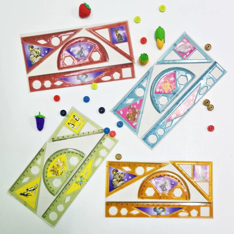 

(Ecer) Penggaris Set 4In1 Biola Karakter Kuromi