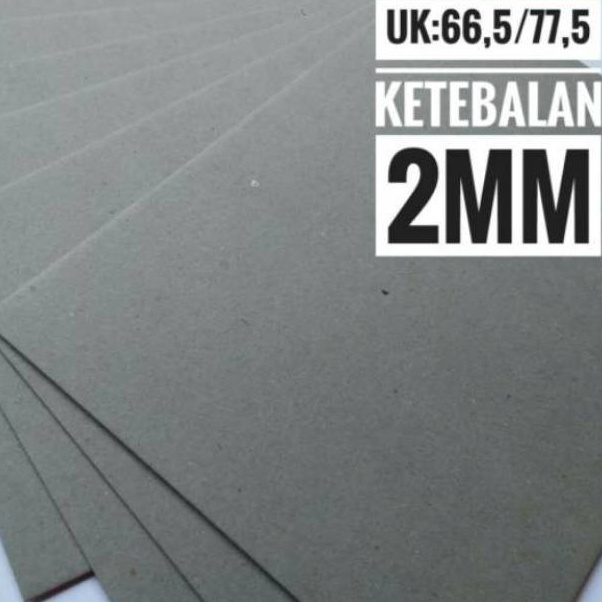 

5 Lembar Kes Board No 3 Karton 2 mm Uk Plano 65 cm X 75 cm