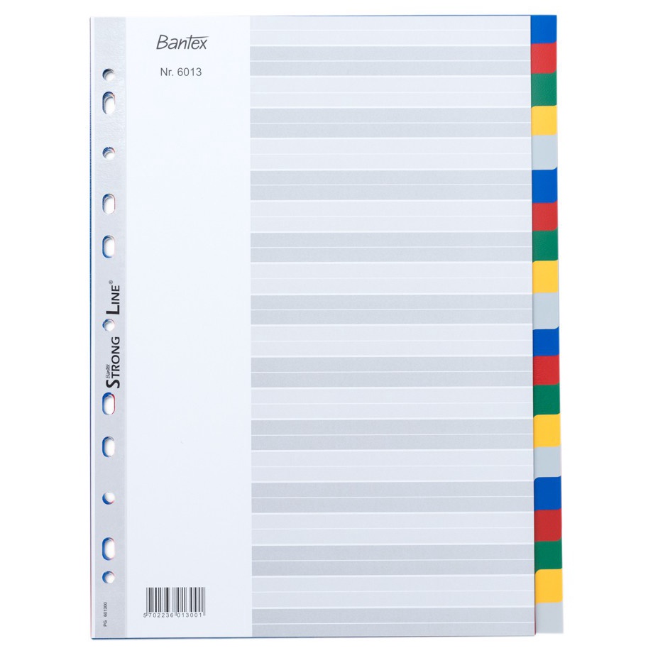 

Bantex Divider Pembatas Binder A4 2 Lembar Index Warna 613