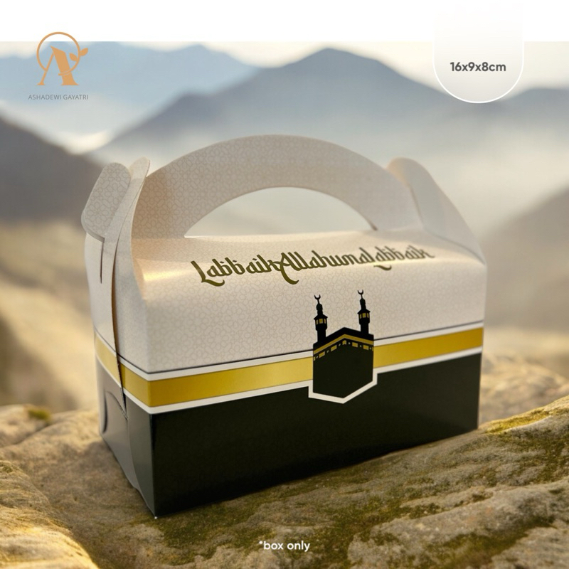 

Ashadewi Gayatri - Hajj / Umroh mini hampers / box oleh-oleh umroh/ box souvenir haji