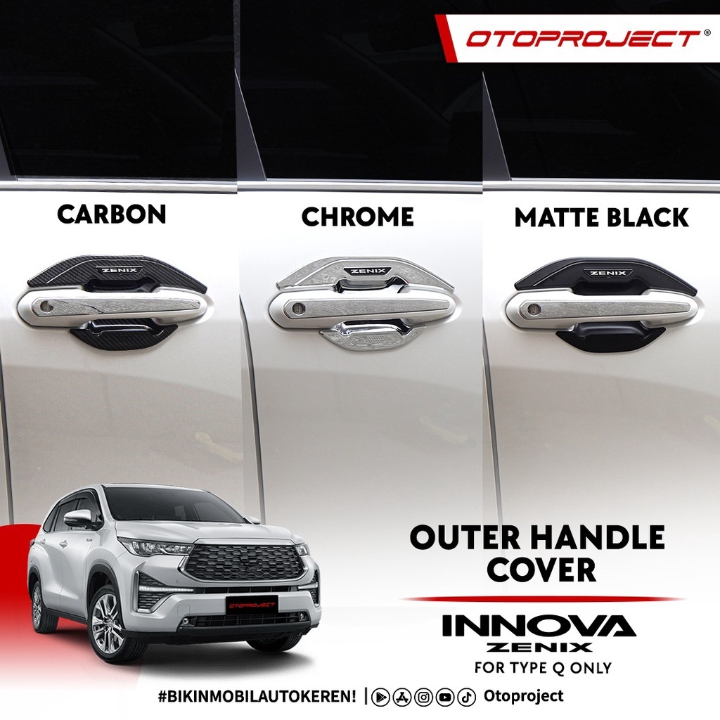 Outer Handle Premium Innova Zenix Otoproject