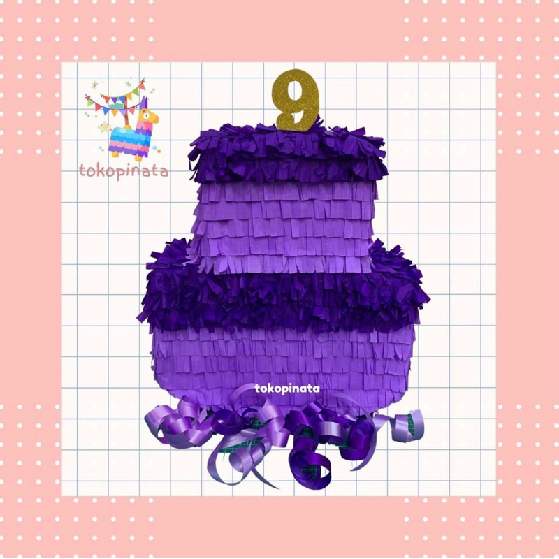 Pinata Pukul Cake / Pinata Cake / Pinata Kue Ulangtahun