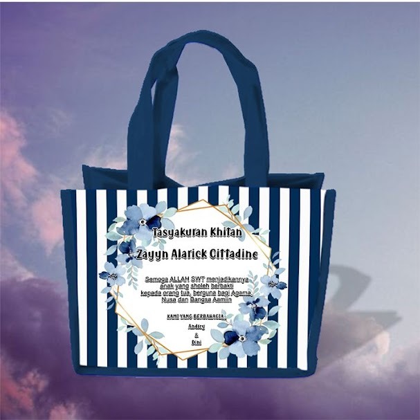 Tas Goodie Bag Untuk Acara  Tasyakuran KHITAN Custom