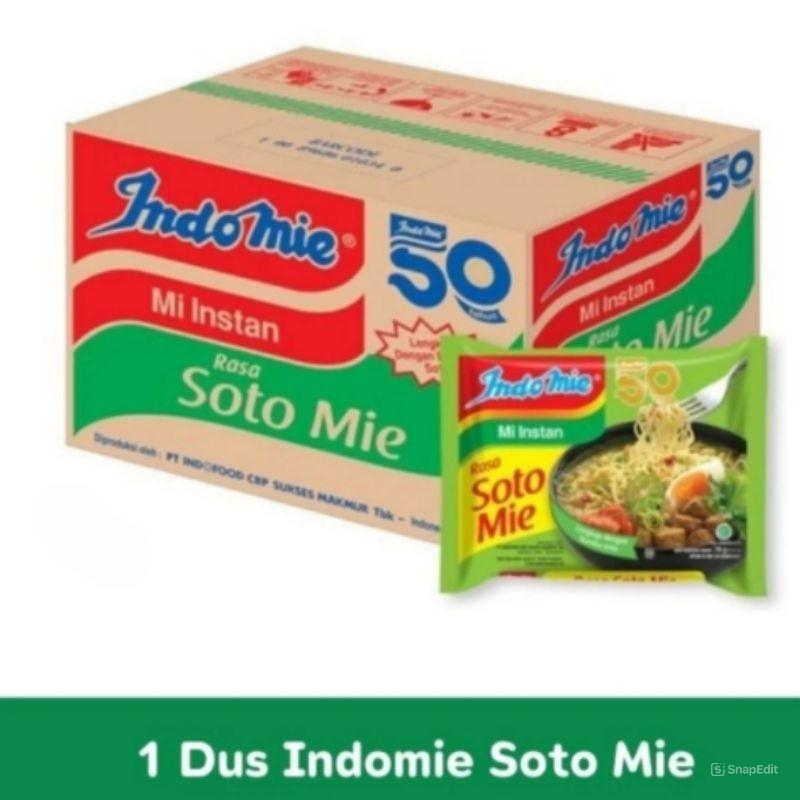 

INDOMIE MIE INSTAN 1 DUS ISI 40 PCS