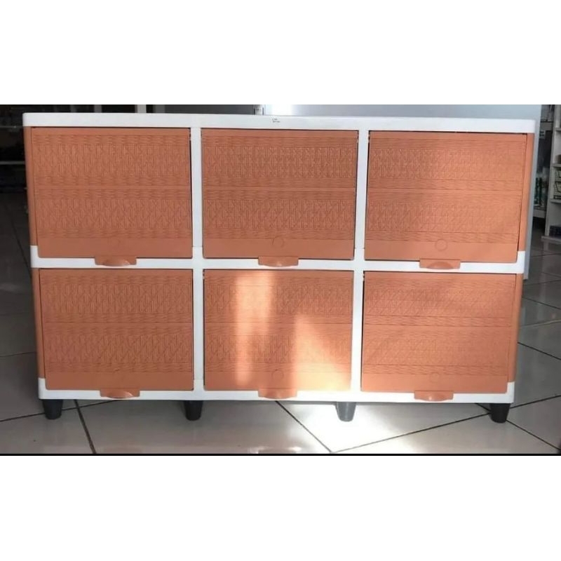 TRIPLE FLIP CLUB / LEMARI PLASTIK KABINET / RAK TV