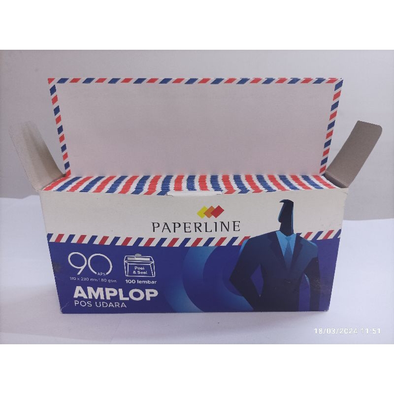 

Paperline Airmail 90 - Amplop panjang