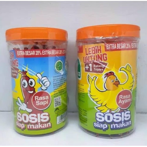 

So Nice Sosis Ayam 24 pcs 18 gr