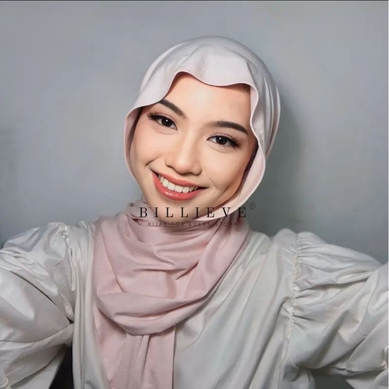 Billieve Hijab Pink Rosie