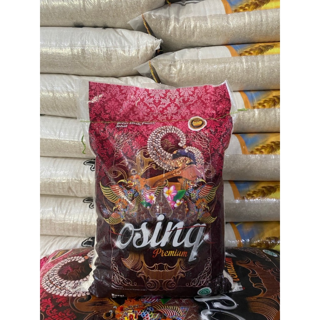 

[JATIM-BWI] BERAS OSING PREMIUM MERAH 5 KG | BERAS SAK