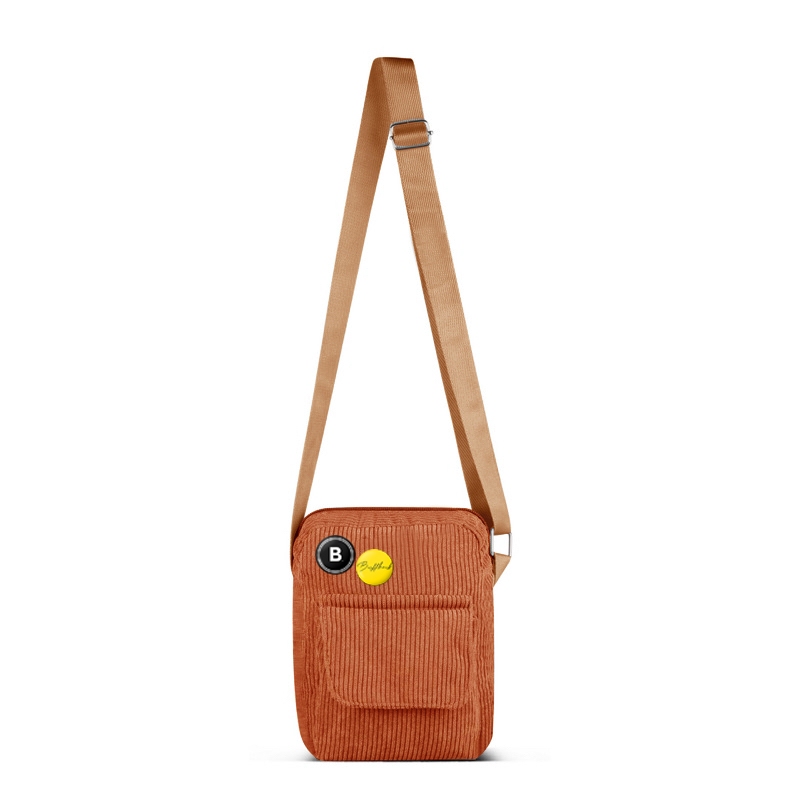 rrr Buffback - Tas Selempang Pria Wanita Slingbag Corduroy Agner FREE BROS