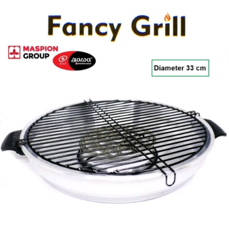 Maspion panci grill 33 cm Panggangan/Alat Panggangan/kompor gas serbaguna/Panggangan