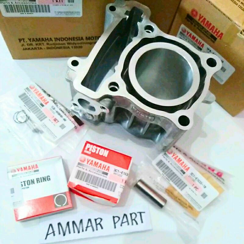 Buring Set Boring Blok Mesin Cylinder Blok Set Piston Seker Set Vixion Old Lama Vixion New NVL FZ150