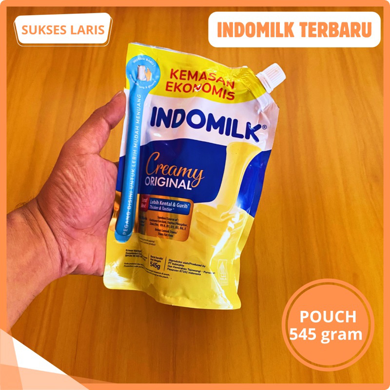 

SKM INDOMILK TERBARU POUCH 545 GRAM | SUSU KENTAL MANIS INDOMILK | INDOMILK POUCH 545 GRAM