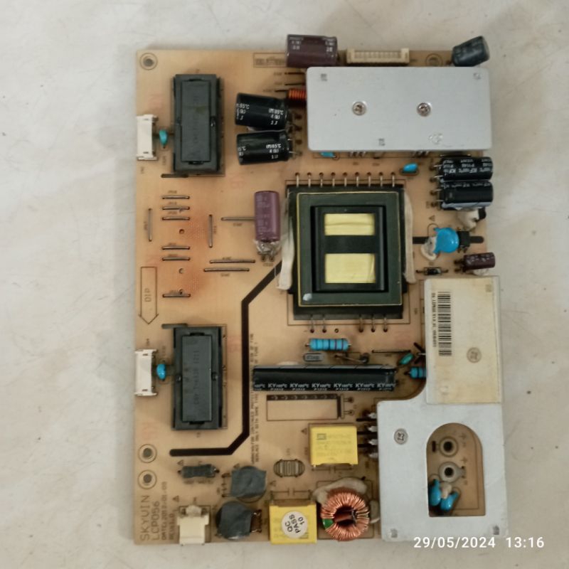 PSU POWER SUPPLY REGURATOR MESIN TV POLYTRON PLM24B33 PN24