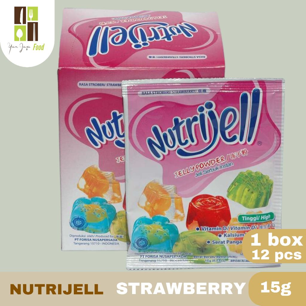 

ADY78 Nutrijel/Agar-Agar/Puding Kemasan Regular 15/30 g 1BOX/12PCS [BESAR]