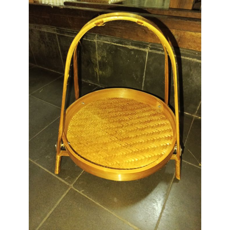 

rak bambu bulat 1 tingkat