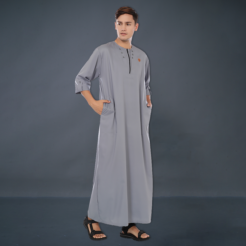 NEW DEALS Kawan Muslim - Jubah Gamis Pria Muslim Toyobo Lengan Pendek Kekinian Kawan Muslim
