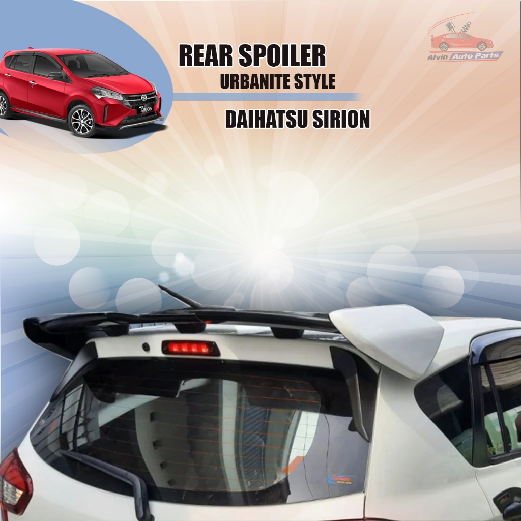 SPOILER SIRION / REAR SPOILER DAIHATSU SIRION / SPOILER BELAKANG SIRION