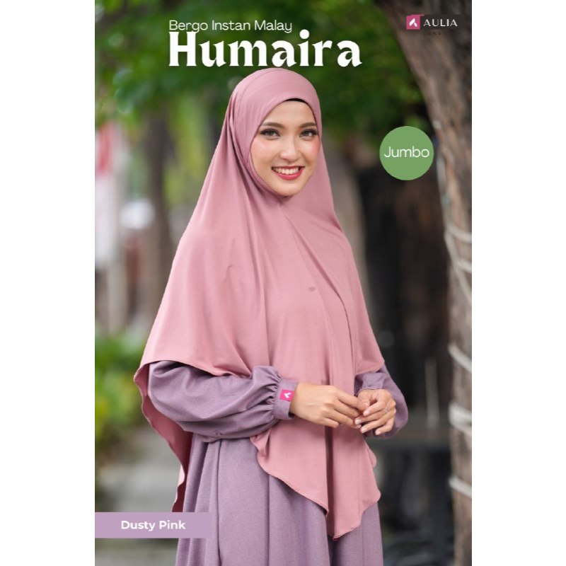 JILBAB DEWASA  Hijab Malay HUMAIRA JUMBO BY AULIA || KERUDUNG BERGO JUMBO SYARI DEWASA