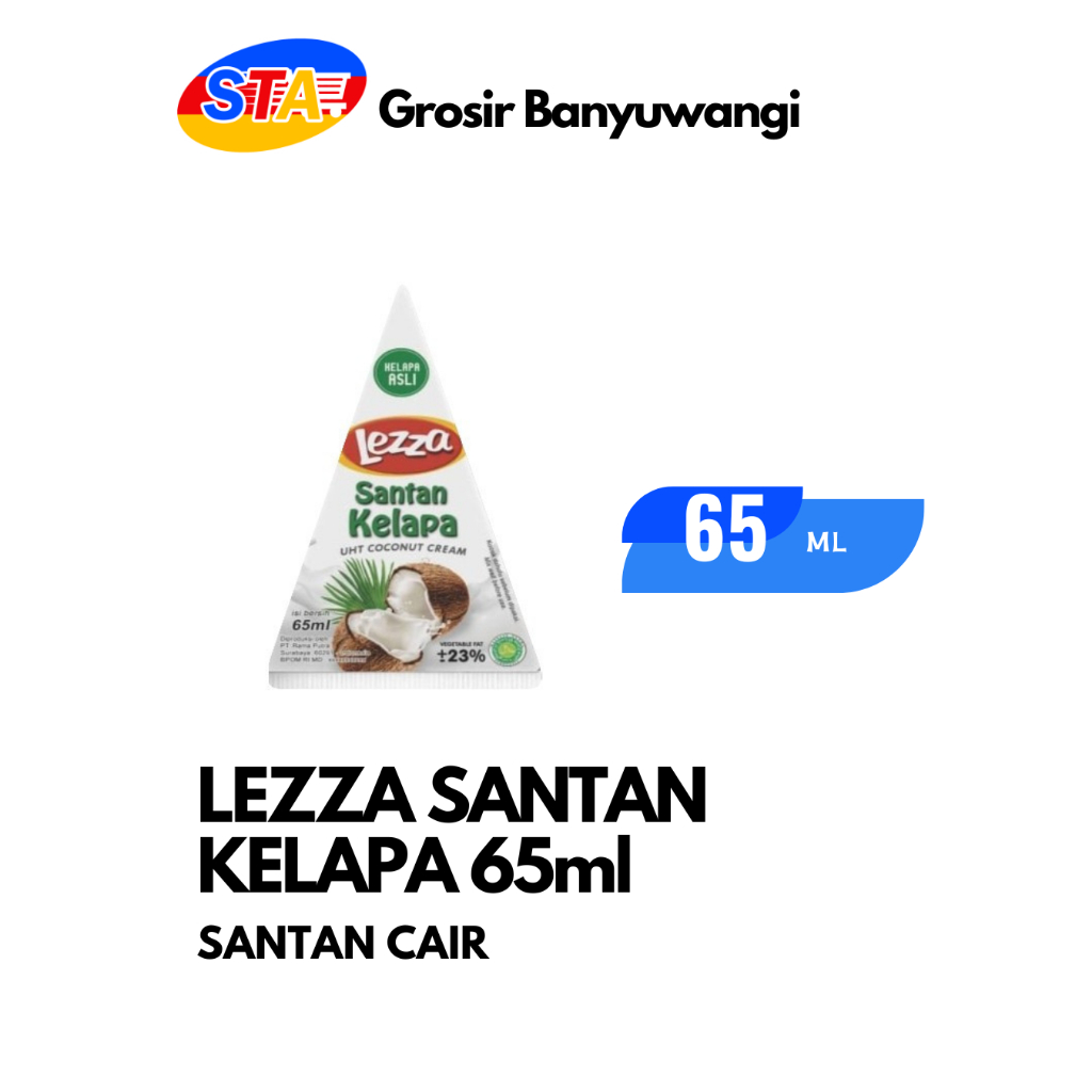 

[JATIM] LEZZA SANTAN KELAPA 65ML | SANTAN CAIR