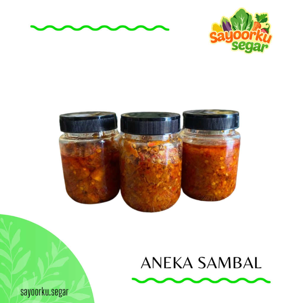 

KIRIM BESOK Sambal bawang / Sambal cumi / Sambal teri medan