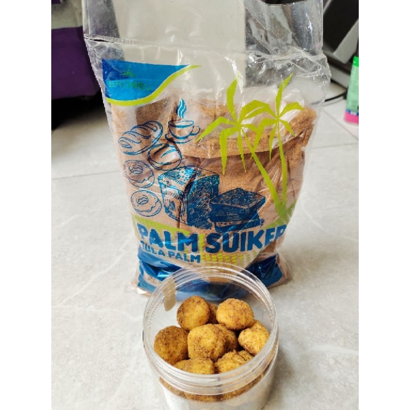 

ADY78 Brown Sugar Gula Palem Palm Suiker 1kg GuLa Aren Kering Bronsu Good Quality