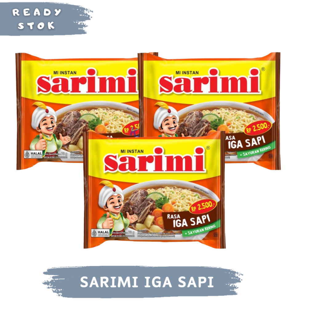 

MIE INSTAN KUAH SARIMI RASA IGA SAPI