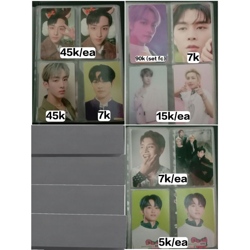 Photocard nct dream 127 Mark renjun Johnny haechan taeil favorite dicon lemonilo