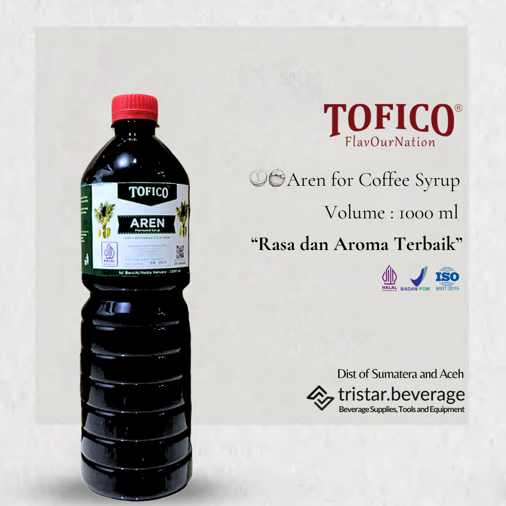 

RASA ORIGINAL - Sirup Premium Rasa Gula Aren - Tofico Syrup 1 Liter