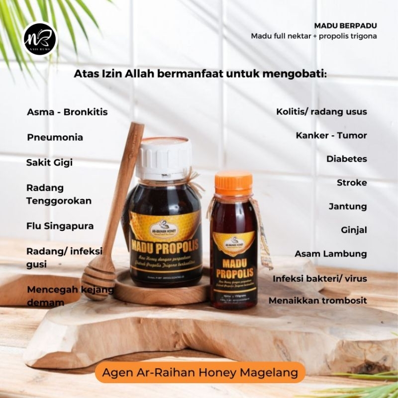 

DULIS Madu Propolis Ar-Raihan Honey
