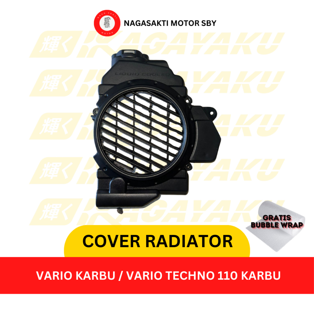 TUTUP COVER RADIATOR VARIO 110 KARBU / VARIO TECHNO 110 KARBU