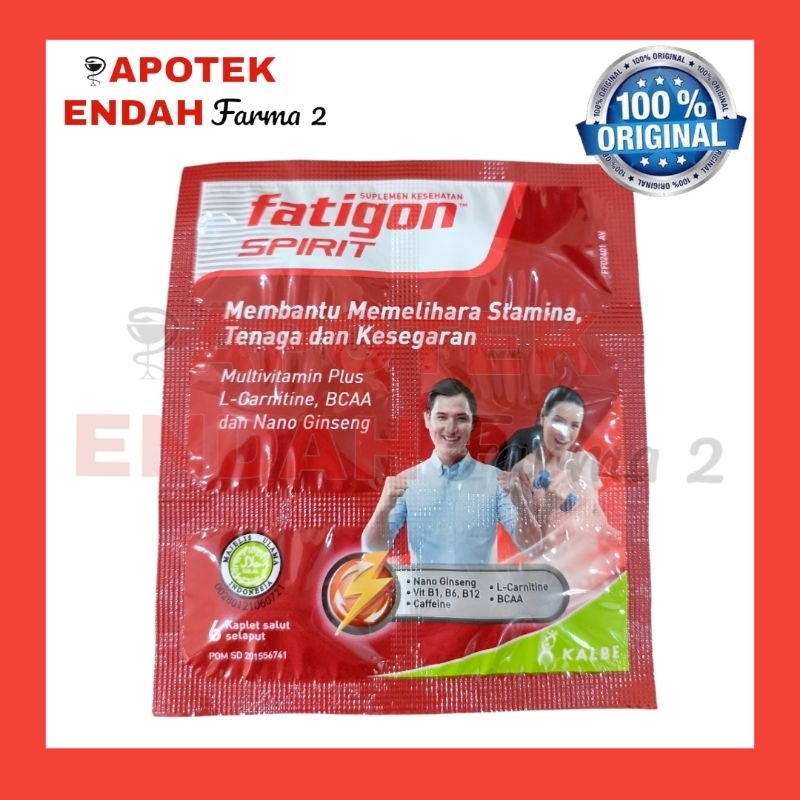 FATIGON SPIRIT TABLET PERSTRIP vitamin