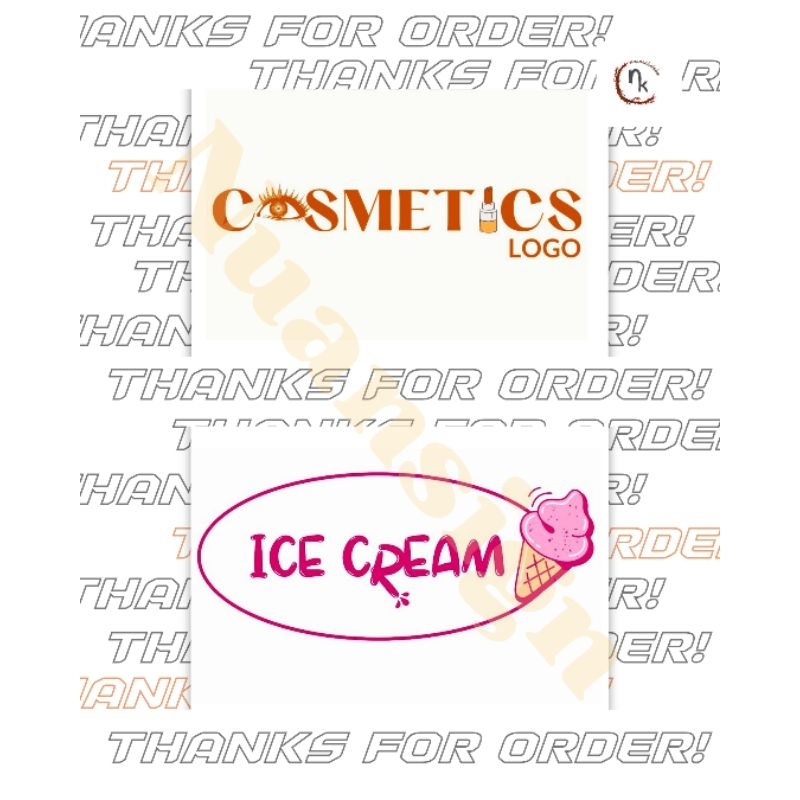 Logo Produk Brand UMKM Olshop Logo Usaha Makanan Minuman Fashion Dan Lainnya Murah Berkualitas Premi