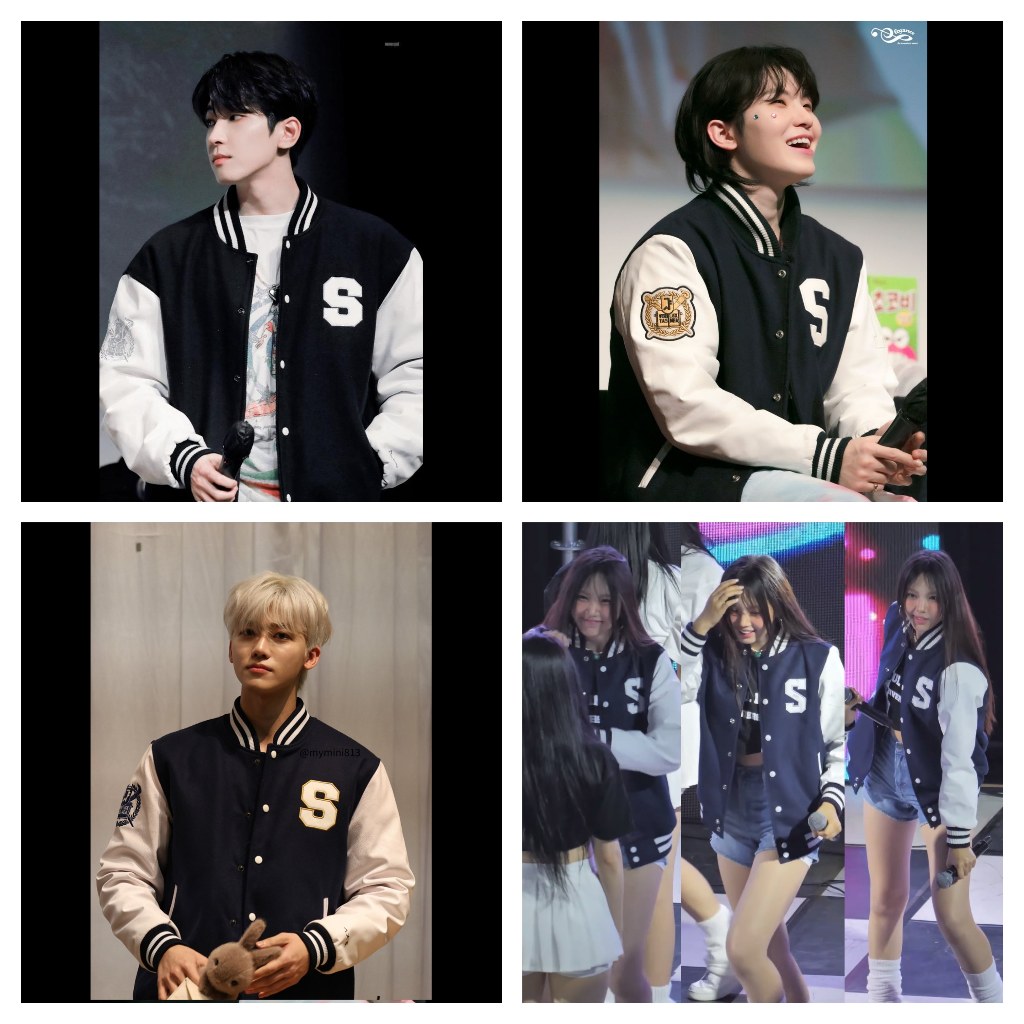 [SEOUL NATIONAL UNIVERSITY OFFICIAL] Baseball Jumper (Navy)