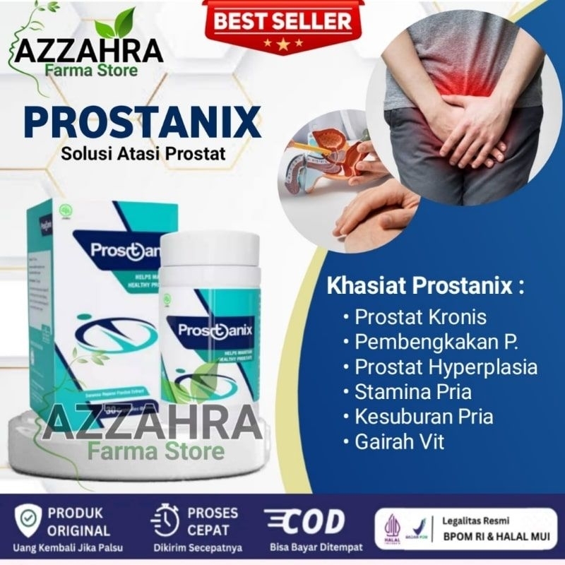 PROSTANIX Asli Original Herbal Obat Prostat Ampuh Resmi BPOM - PROSTANIX Melancarkan Peredarah Darah