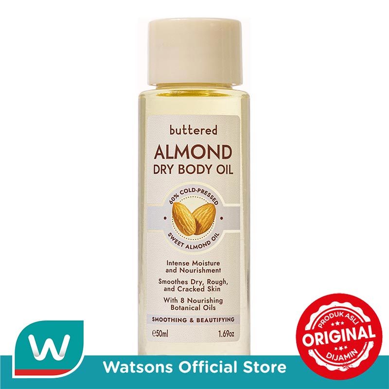 Buttered Almond Dry Body Oil 50Ml