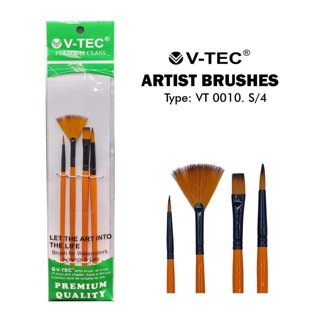 

V-TEC Kuas Lukis Set 4 VT 0010 S/4