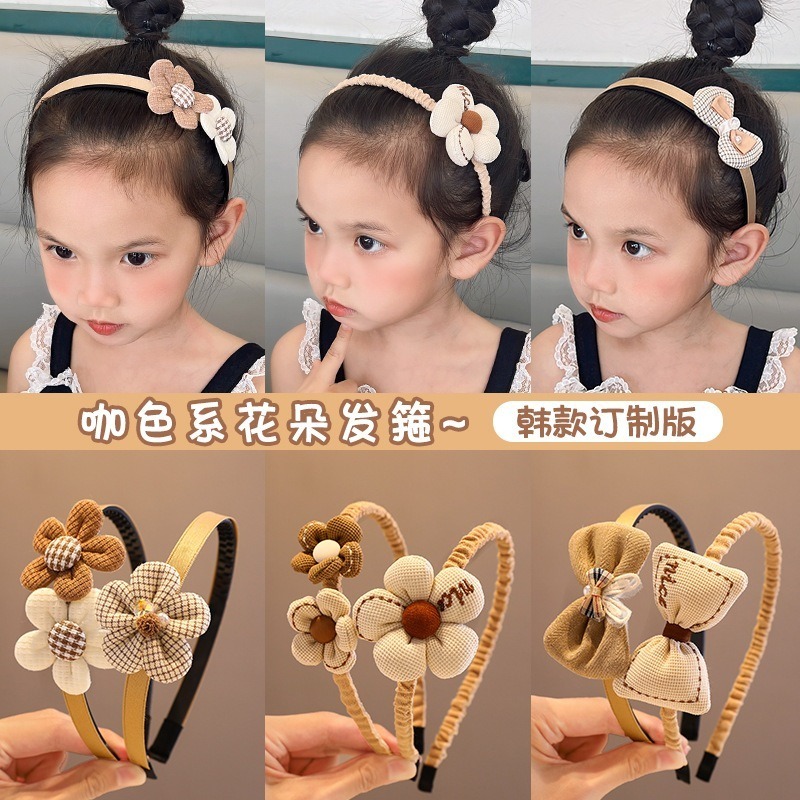 READY BANDUNG BANDO ANAK PEREMPUAN KOREA KARAKTER MOTIF BUNGA PITA BERUANG BENDO FASHION HEADBAND AK