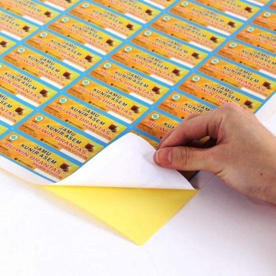 

Label Stiker Ukuran A3 Plus - Print Sticker Custom