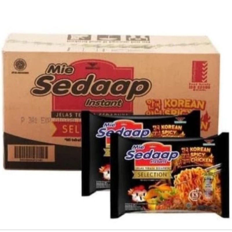 

Mie Sedaap Korean Spicy Chicken 1 Dus Mie instant