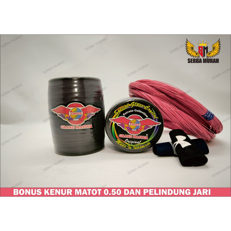 Gelasan Senar Mati MATOT GRAND MASTER 6000yard(BONUS KENURA MATOT 0.50&PELINDUNG JARI)