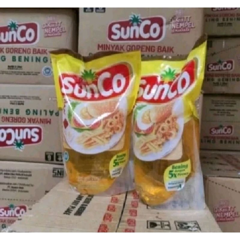 

Minyak Sunco 2 Liter kartonan (1 karton 6 pcs)