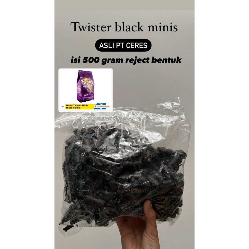 

TWISTER REJECT BENTUK ISI 500 GRAM