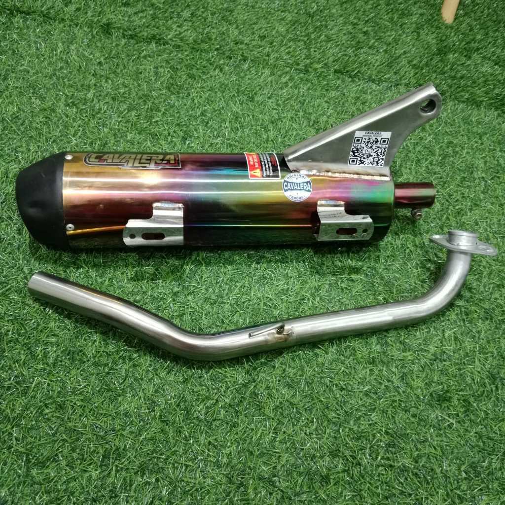 KNALPOT STANDARD RACING 3 SUARA (STANDARD, SEMI RACING, RACING) PELANGI Beat Vario NMAX PCX Lexi Mio