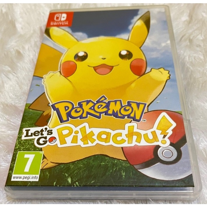 Nintendo Switch Pokemon Let's Go Pikachu Lets Go Pikachu