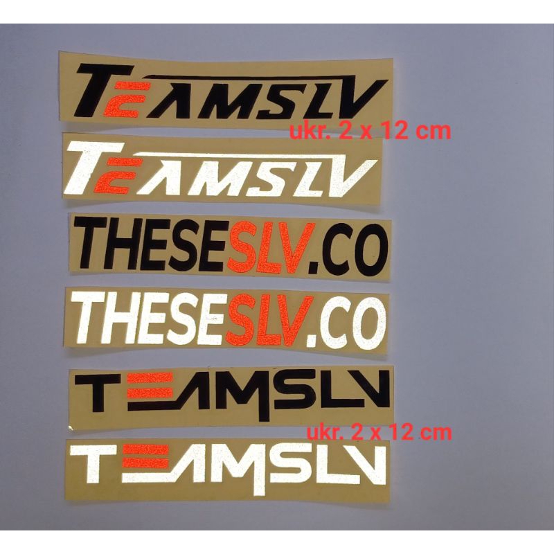 cutting sticker Teamslv