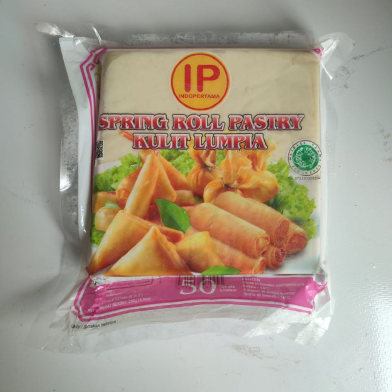 

FINNA KULIT LUMPIA 50 PCS (spring roll pastry) INDOPERMATA
