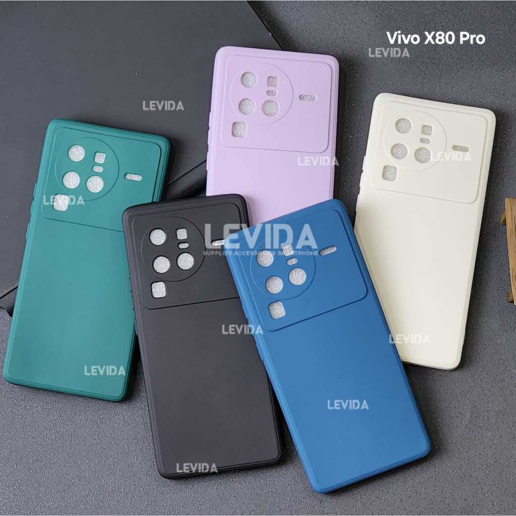 Vivo X70 Pro Vivo X80 Vivo X80 Pro Softcase Macaron Square / Case Square Edge Case Vivo X70 Pro Vivo