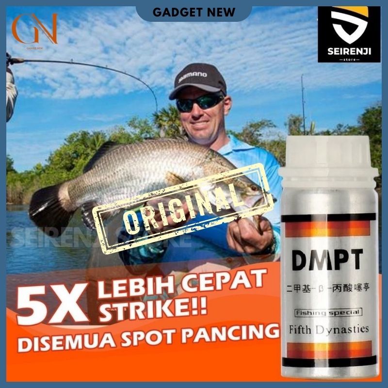 ORIGINAL DMPT STIMULANT PENARIK IKAN JITU Umpan Pancing Bubuk Penarik Ikan Essence Pancing Aroma Gur
